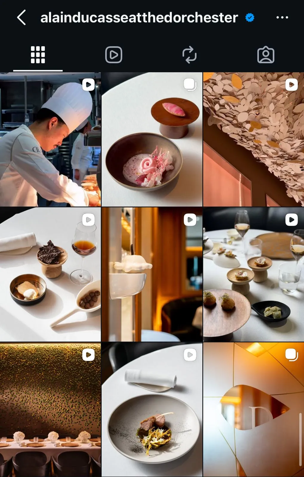 Social media portfolio example
